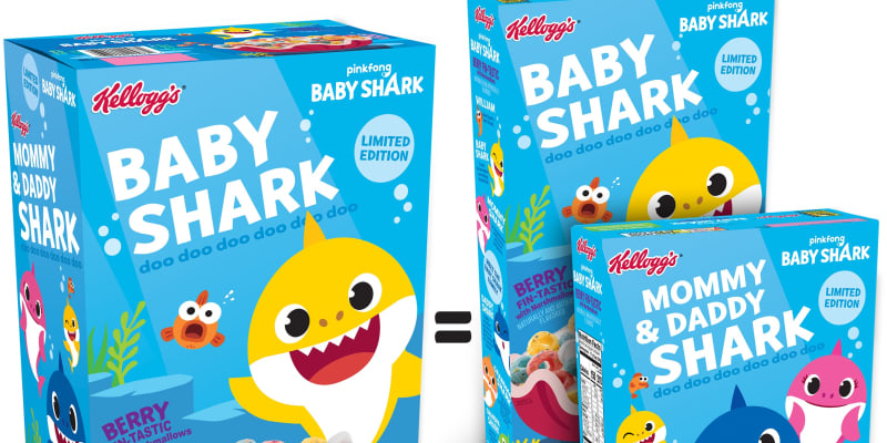 baby shark cereal amazon