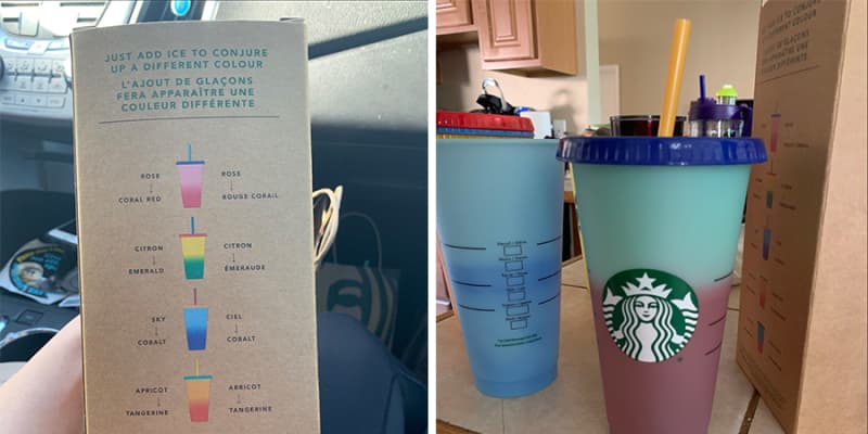 Starbucks' New Cups Change Color When You Add a Cold Drink | The Kitchn