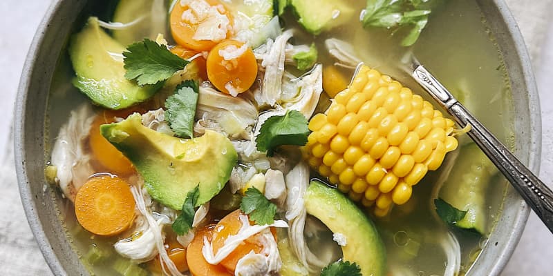 Caldo De Pollo (Mexican Chicken Soup) – The Bossy Kitchen