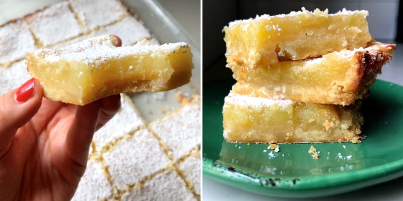 I Tried The Wildly Popular Grandma S Lemon Bar Recipe From