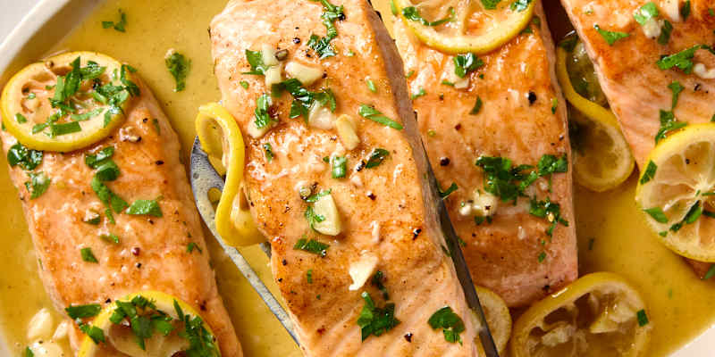 Lemon Butter Salmon Recipe (Just 5 Ingredients) | The Kitchn