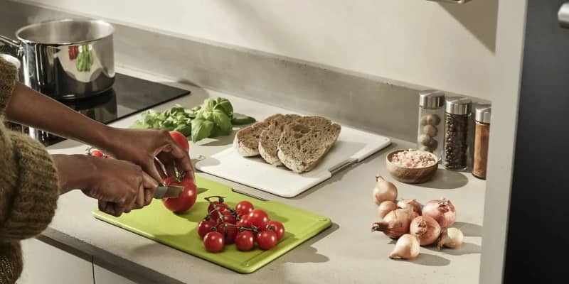 Keep Your Small Kitchen Clutter-Free With the Simpli Better Cutting Board