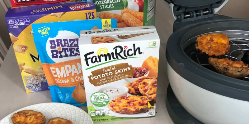 Can you put frozen food in air fryer discount