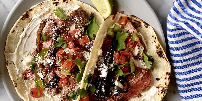 Grilled steak taco 2025