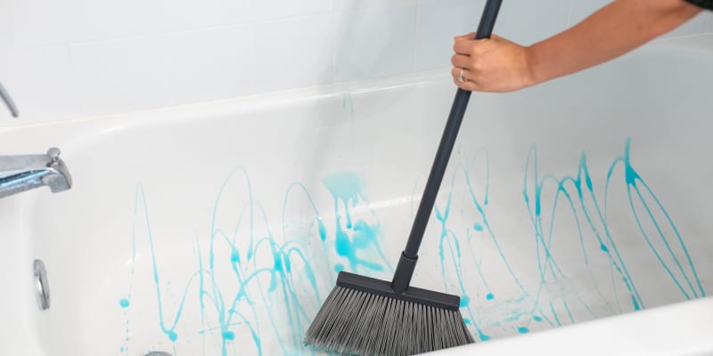 Best way to sales clean bathroom