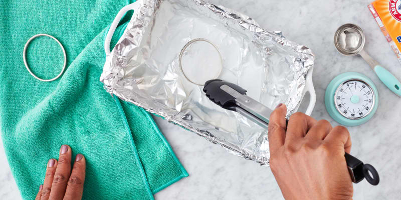 DIY Jewelry Cleaner Baking Soda Salt The Kitchn