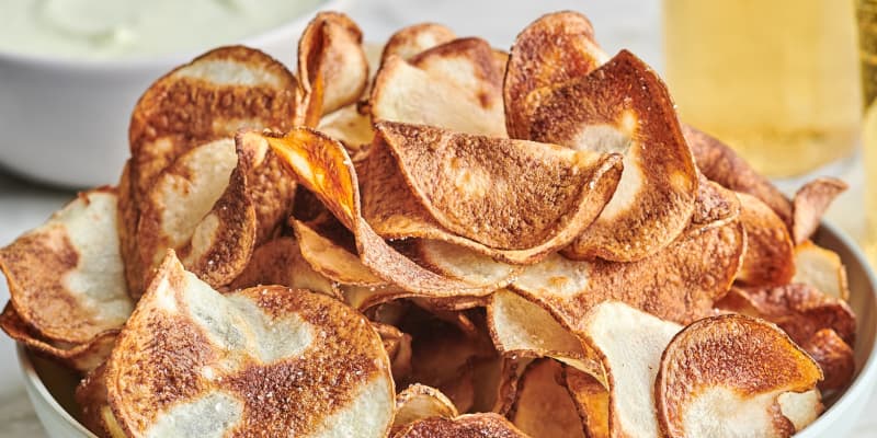 Crispy Air Fryer Potato Chips