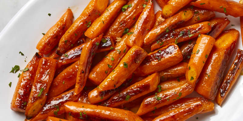 Honey Glazed Carrots Recipe Best Oven Roasted Method The Kitchn