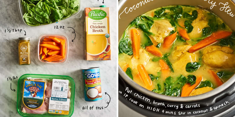 Instant pot stewed chicken thighs deals
