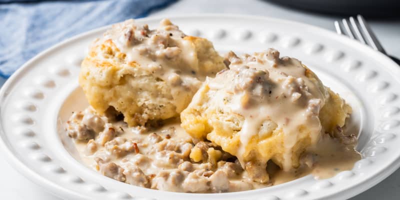 Instant Pot Biscuits and Gravy