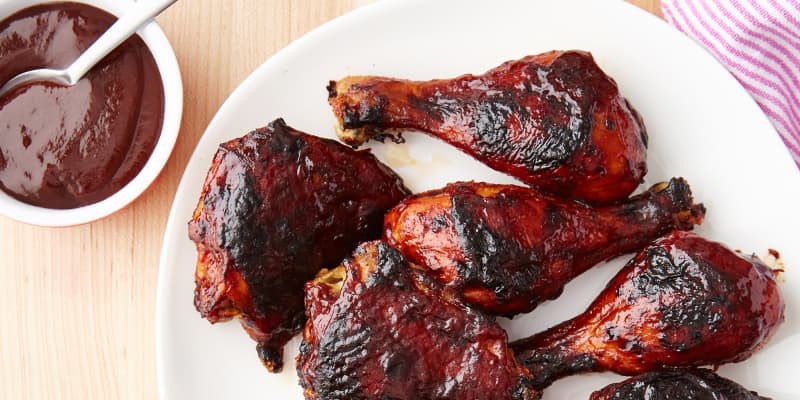 Bake then grill chicken discount