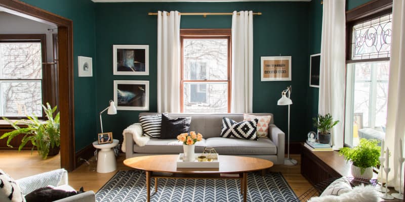 The 20 Best Green Living Room Ideas We Ve Ever Seen Stylish