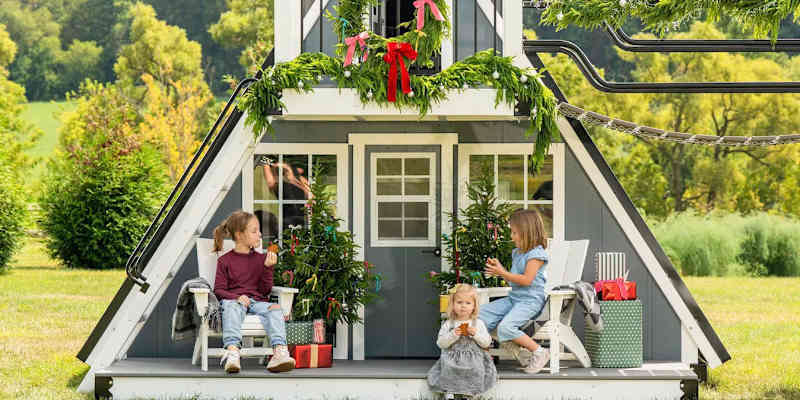 These Luxe Kids' Playhouses Make Great Gifts (And I Want to Live in All of Them)