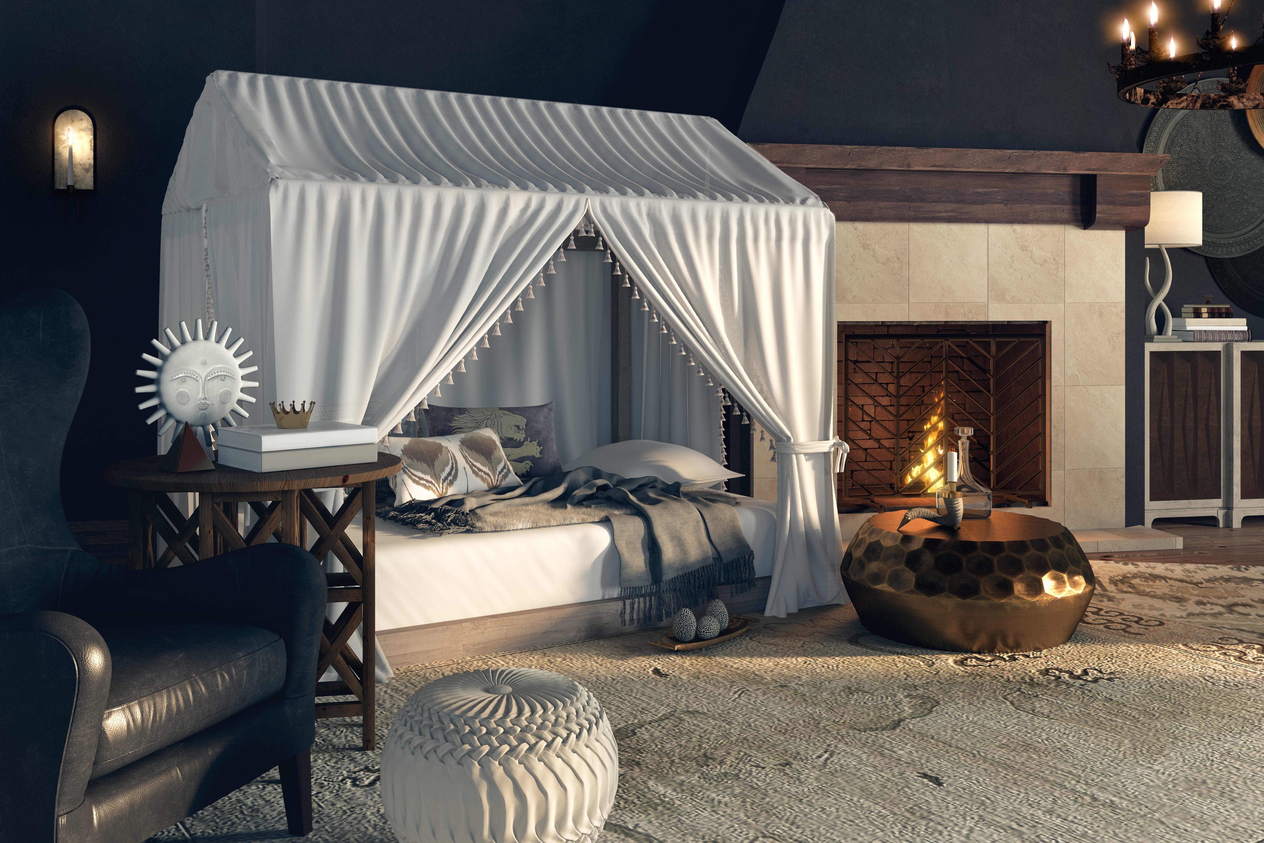 5 Interiors Inspired By Your Favorite Game Of Thrones Characters