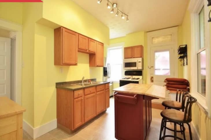 Green and Black Budget Kitchen Makeover - Paint Ideas | Kitchn