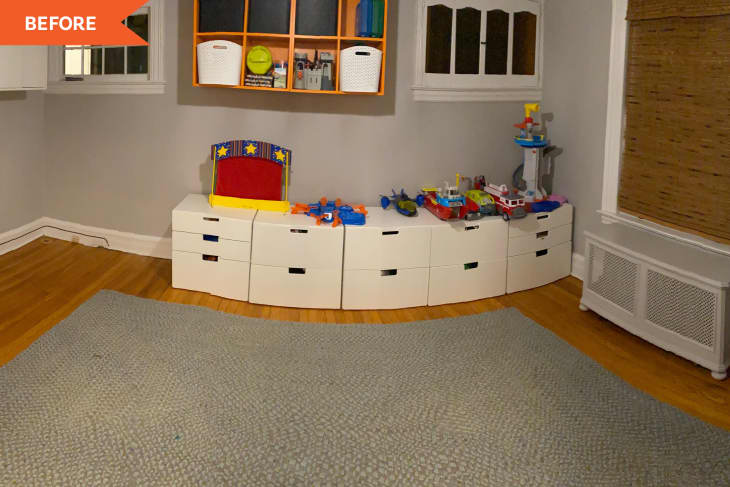 Playroom before
