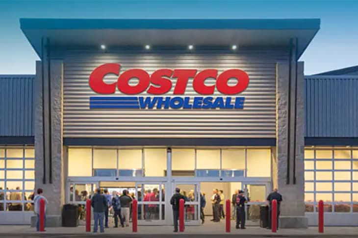 front of costco store