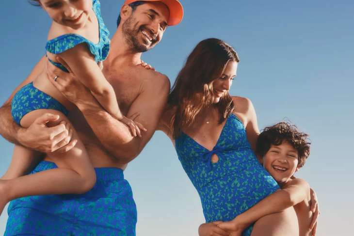 Roller Rabbit x Target ad image.