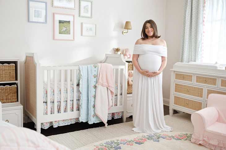 Tay Lautner's nursery, decorated with PB Kids products