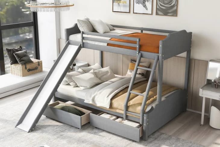 twin over full bunk bed overstock