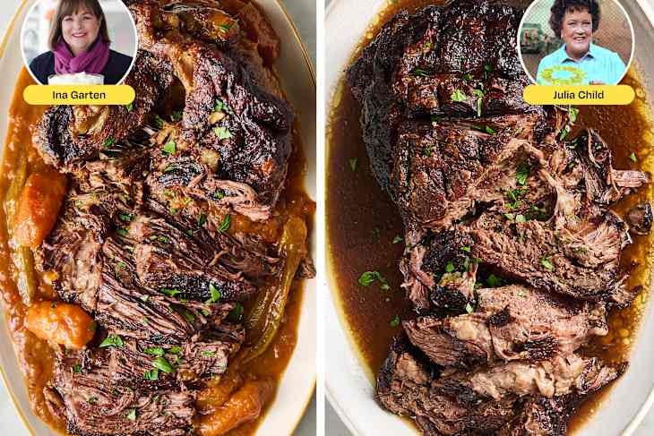 pot roast from ina garten and julia child