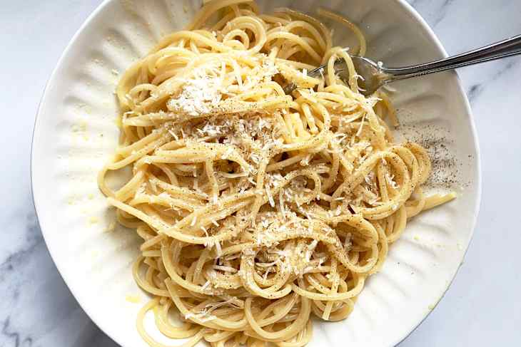 3-Ingredient Creamy Egg Pasta
