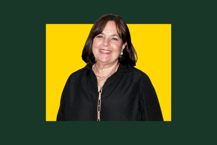 ina garten on colorful background