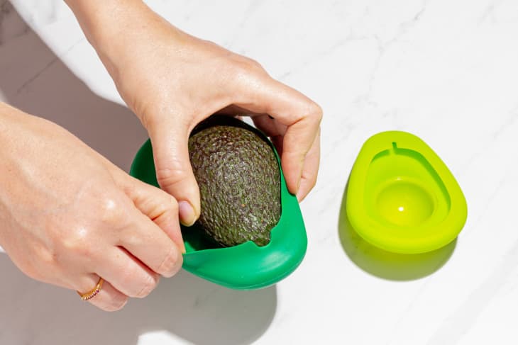 Avocado in storage device.