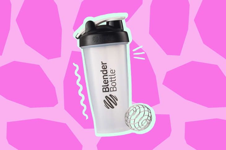 Blender Bottle Classic Clear Pink 20 oz