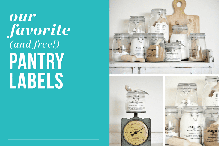 Create your own DIY Pantry Labels & Pantry Tour