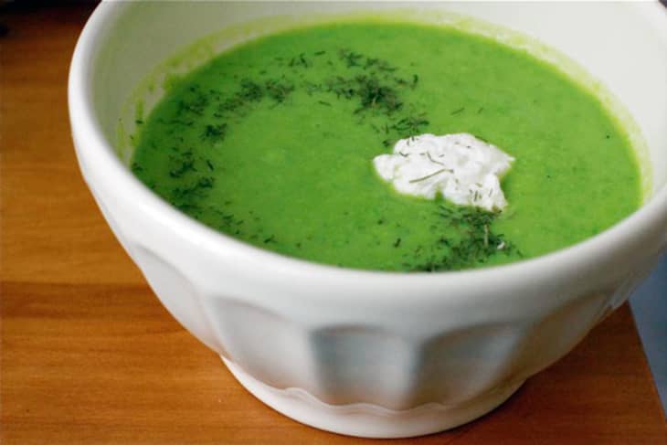 Green Pea Soup - The clever meal