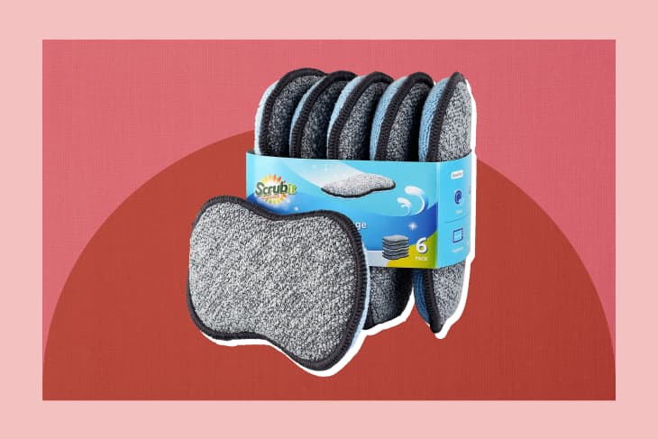 Kitchen scrub sponge store