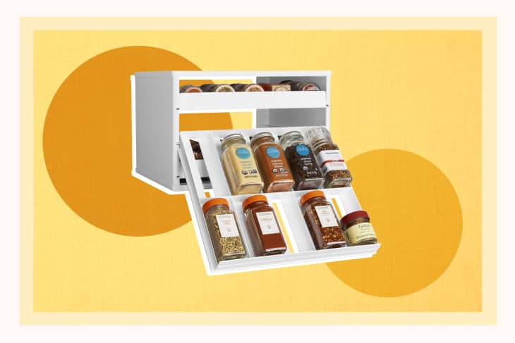 Spice store stack organizer