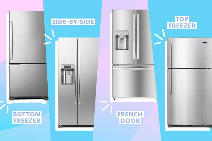 Large fridge deals freezer combo