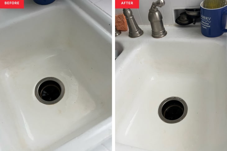 My Mom’s $1 Cleaning Trick Makes Any Kitchen Sink Sparkle | The Kitchn