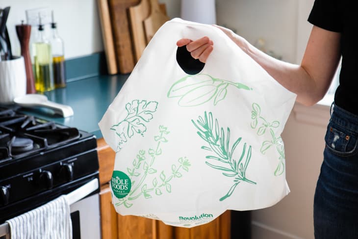 Recycling whole foods delivery store bags
