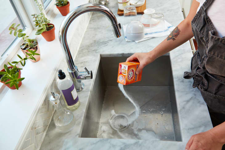 How to Clean A Sink Drain Faucet and Garbage Disposal The Kitchn