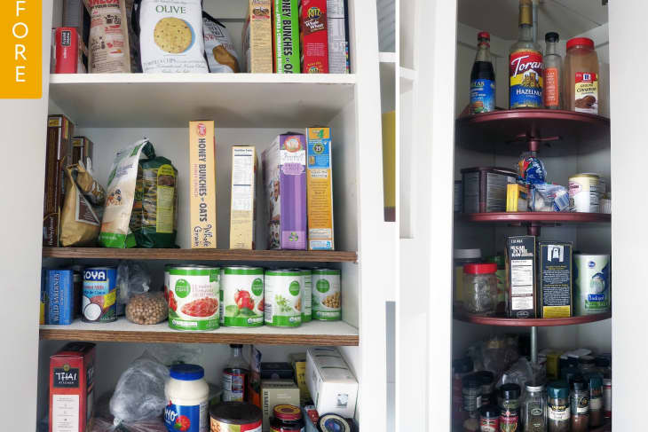 Snack top cupboard storage