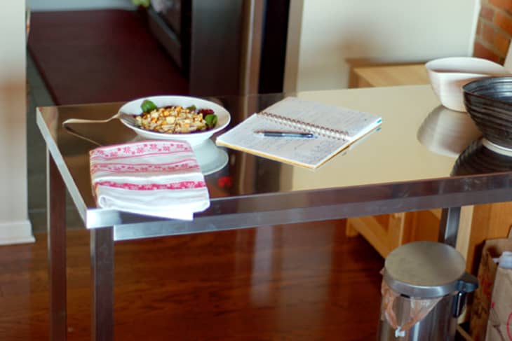 Ikea stainless steel table top sale