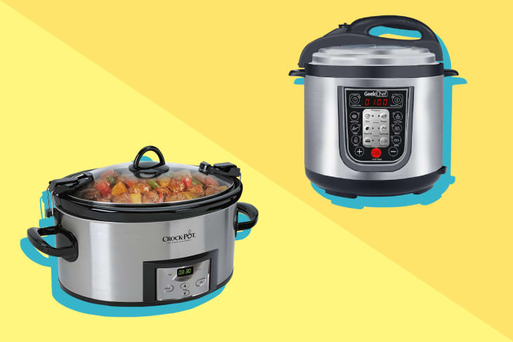 Combined pressure cooker cheap and slow cooker