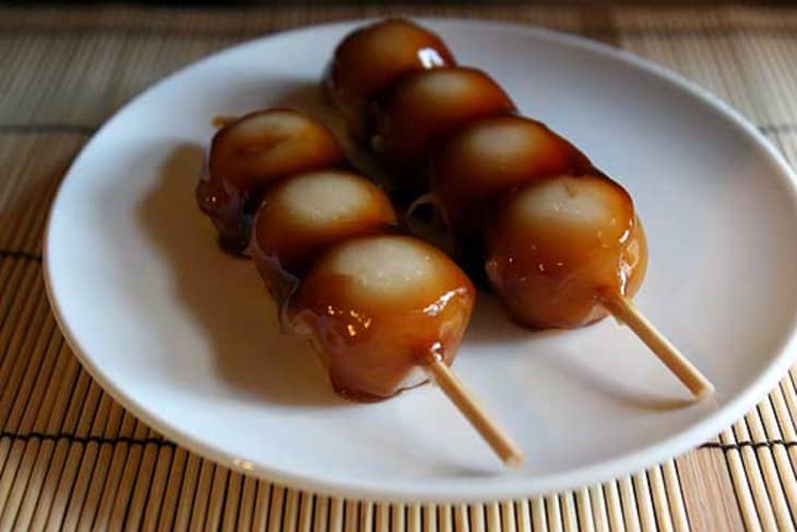 Japanese store stick food