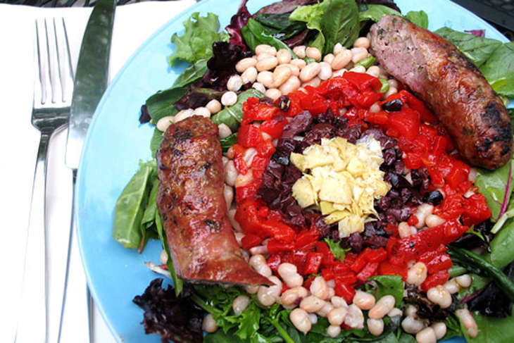 Recipe: Summer Main Course Salad with Beans and Basil | The Kitchn