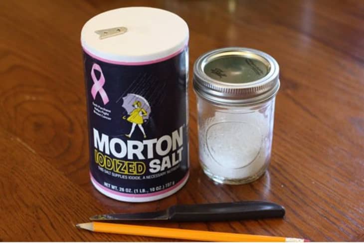 The Easiest, Cheapest Way To Make a Pour Spout For a Mason Jar | The Kitchn