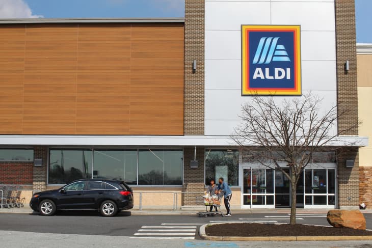 Wilmington, DE/USA - April 6, 2019: Aldi grocery store.