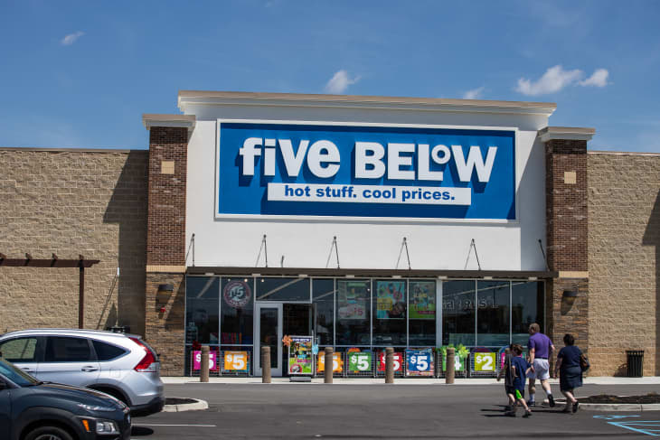 Whitestown - Circa May 2019: Five Below Retail Store. Five Below is a chain that sells products that cost up to $5 III