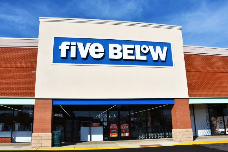 Five Below Store Sign