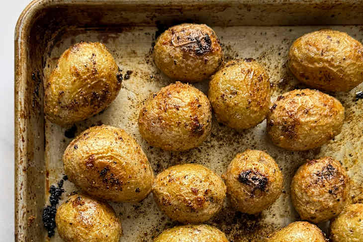Mayo-Roasted Potatoes.