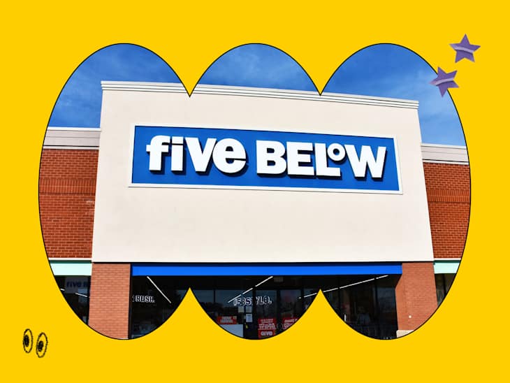 Five Below Store Sign
