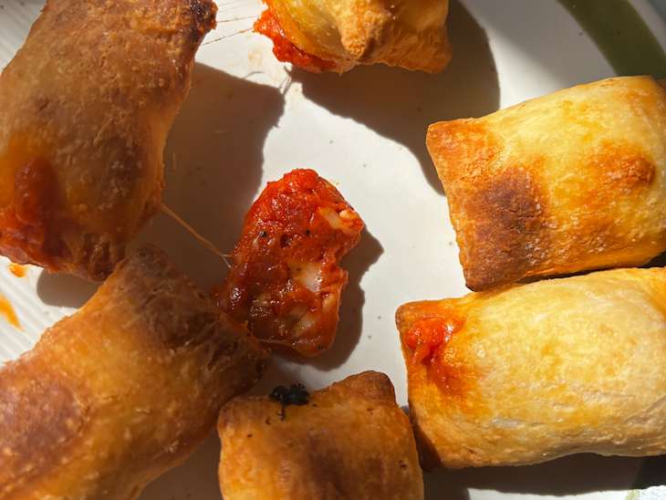 Gluten free pizza bites.