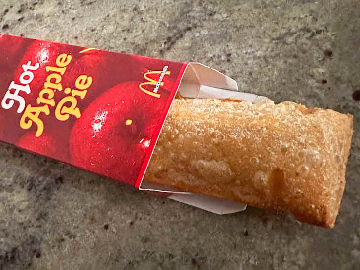McDonald's Fried Hot Apple Pie